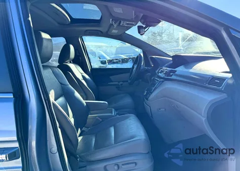 2017 Honda Odyssey Exl из США, поврежденный, VIN 5FNRL5H67HB010977